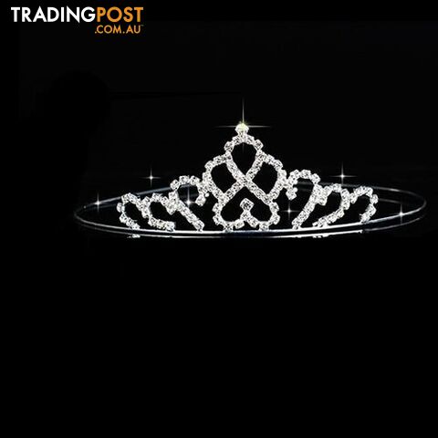 25Zippay Children Tiaras and Crowns Headband Kids Girls Bridal Crystal Crown Wedding Party Accessiories Hair Jewelry Ornaments Headpiece