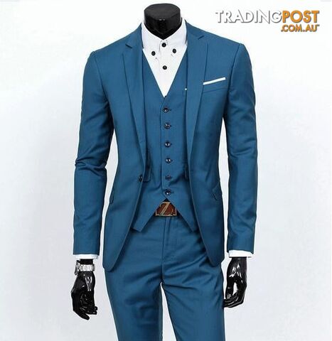 hailan 1 buttons / XXXLZippay Three-piece formal blazer suit / Male suit of cultivate one's morality Business suits