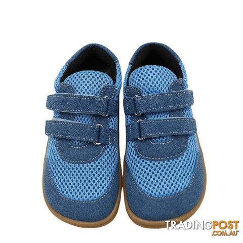 Navy / 13.5Zippay Minimalist Breathable Sports Running Shoes For Girls And Boys Kids Barefoot Sneakers