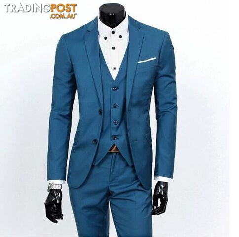 hailan 2 buttons / XXXLZippay Three-piece formal blazer suit / Male suit of cultivate one's morality Business suits