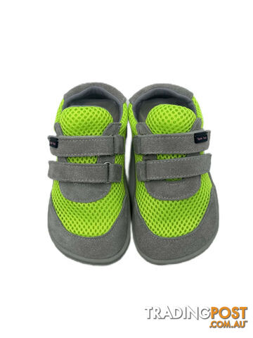 Green / 3.5Zippay Minimalist Breathable Sports Running Shoes For Girls And Boys Kids Barefoot Sneakers