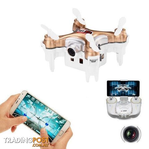 10WD GoldenZippay Upslon Cheerson CX-10W CX 10W CX-10WD Drone Dron Quadrocopter RC Quadcopter Nano WIFI Drone with Camera 720P FPV Mini Drone