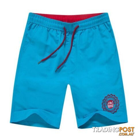 4 / LZippay Men Beach Shorts Brand Casual Quick Drying Swimwear Swimsuits Mens Board Shorts Big Size XXXL Boardshort