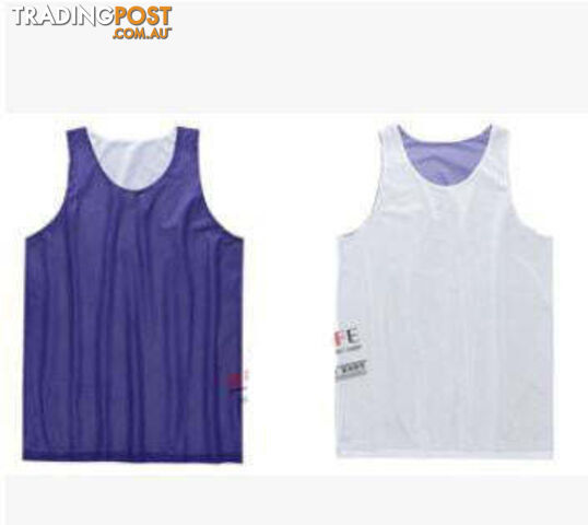 Purple / XXLZippay Double-sides Wearing Ultra-light Breathable Basketball Jersey Reversible Sport Jerseys Big Size Training Jersey Gym Jerseys