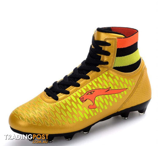 Orange / 6Zippay 3 colors EUR 33-44 superfly football boots brand design men's soccer shoes women botas de futbol specialty soccer boots cleats