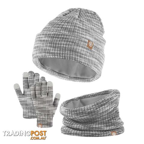 GreyZippay Hats For Babies Kids Winter Hat Gloves Scarf Set Girls Boys Toddler Children Hats With Pom Knit Neck Warmer Gaiter Mittens