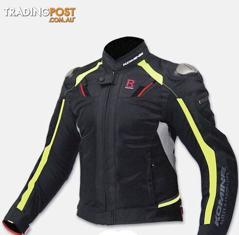Green / XLZippay spring autumn armored motorcycle jackets for men motorbike jacket racing jacket jk 063 jacket