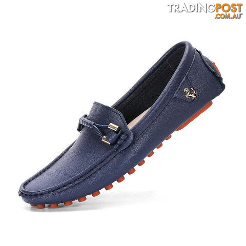 navy / 37Zippay Mens Dress Shoes Men's Formal Leather Shoes for Men Elegant Casual Business Social Male Shoe Wedding Party Shoes Driving Shoe