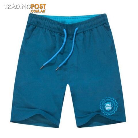 7 / XXLZippay Men Beach Shorts Brand Casual Quick Drying Swimwear Swimsuits Mens Board Shorts Big Size XXXL Boardshort