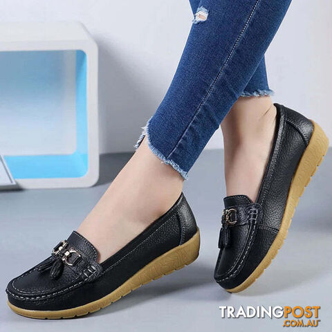 Black / 38Zippay Women Shoes Women Sports Shoes With Low Heels Loafers Slip On Casual Sneaker Zapatos Mujer White Shoes Female Sneakers Tennis