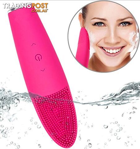 Zippay Sonic Face acne Brush Pore Cleaner Electric Pobling Ultrasonic scrub power perfect cleansing facial blackhead remover silicone