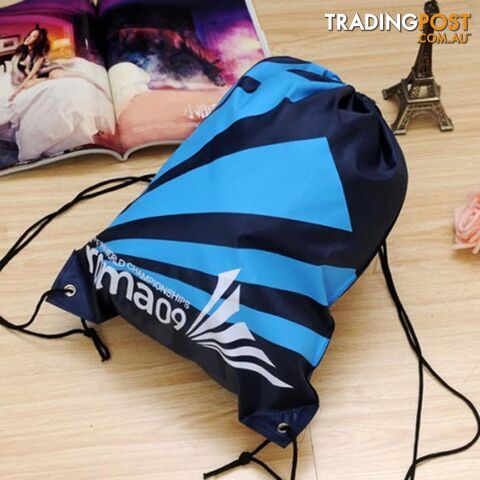1Zippay Double Layer Drawstring Gym Waterproof Backpacks Swimming Sports Beach Bag Travel Portable Fold Mini Shoulder Bags