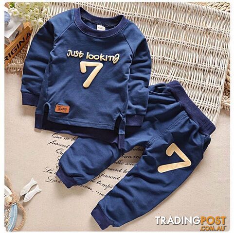 Purple / 5TZippay Brand SK 2-6 Autumn Children Clothing Sets Boys Girls Warm Long Sleeve Sweaters+Pants Fashion Kids Clothes Sports Suit for Girls
