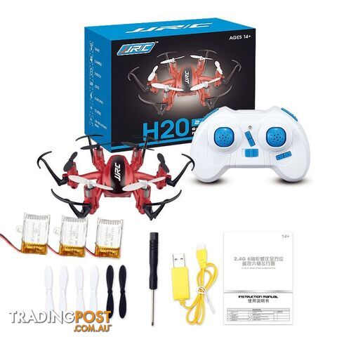 GoldZippay Mini RC Drone 6 Axis Rc Dron Jjrc H20 Micro Quadcopters Professional Drones Flying Helicopter Remote Control Toys Nano Copters