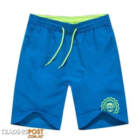 3 / XLZippay Men Beach Shorts Brand Casual Quick Drying Swimwear Swimsuits Mens Board Shorts Big Size XXXL Boardshort