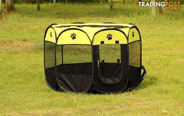 Green / 91x91x58cmZippay Pet Cage Supplies 600D Oxford Dog Carrier Dog Playpen For Dog Cat Fence Kennel Dog House Outdoor Cat House Playpen Exercise