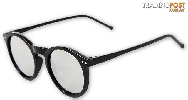 Shiny Black White / MultiZippay Sunlover Round sunglasses Women Multicolor Mercury Mirror sun glasses Vintage Style Female