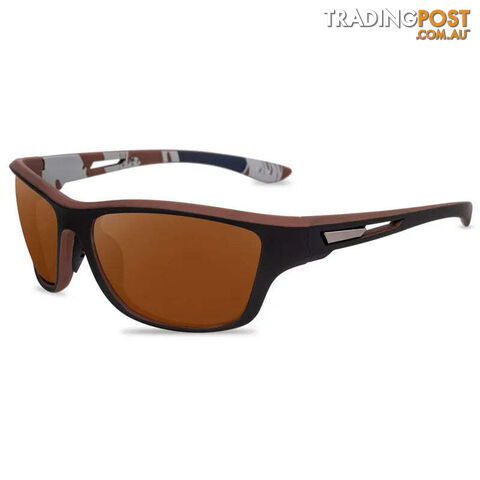 BrownZippay Luxury Men's Polarized Sunglasses Fashion Male Sports Sun Glasses For Men Women Brand Design Vintage Black Fishing Goggles UV400