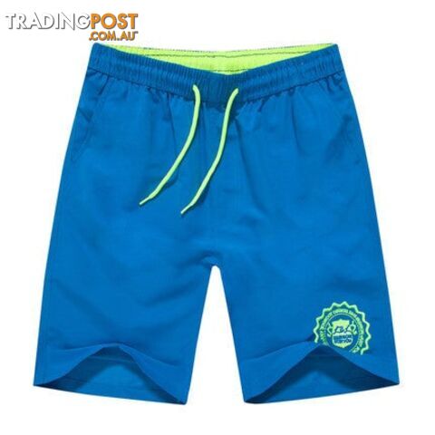 3 / LZippay Men Beach Shorts Brand Casual Quick Drying Swimwear Swimsuits Mens Board Shorts Big Size XXXL Boardshort