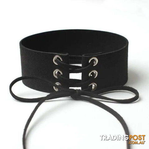 N673Zippay Black Velvet Choker Necklace Gold Chain Bar Chokers Necklace For Women