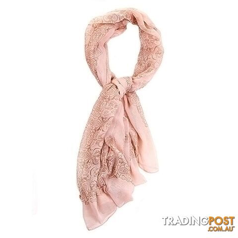 PinkZippay 160*70cm High Blue and White Porcelain Style Thin Section the Silk Floss Women Scarf Shawl #L033511