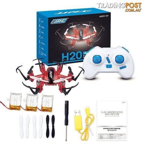 RedZippay Mini RC Drone 6 Axis Rc Dron Jjrc H20 Micro Quadcopters Professional Drones Flying Helicopter Remote Control Toys Nano Copters