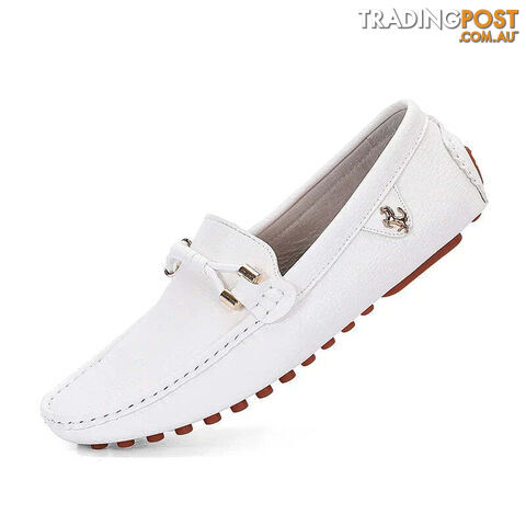 white / 44Zippay Mens Dress Shoes Men's Formal Leather Shoes for Men Elegant Casual Business Social Male Shoe Wedding Party Shoes Driving Shoe