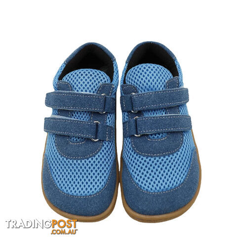 Navy / 9Zippay Minimalist Breathable Sports Running Shoes For Girls And Boys Kids Barefoot Sneakers