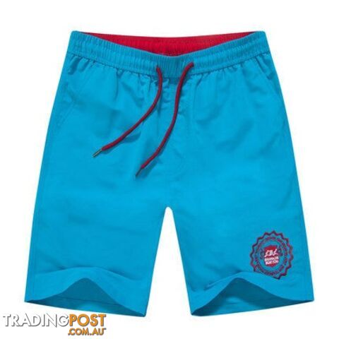 4 / XLZippay Men Beach Shorts Brand Casual Quick Drying Swimwear Swimsuits Mens Board Shorts Big Size XXXL Boardshort
