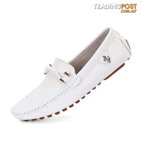 white / 43Zippay Mens Dress Shoes Men's Formal Leather Shoes for Men Elegant Casual Business Social Male Shoe Wedding Party Shoes Driving Shoe