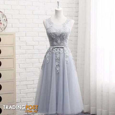 Middle 610 2 / 8Zippay Lace up Short Medium Long new cameo brown bridesmaid dresses wedding prom dress toasting