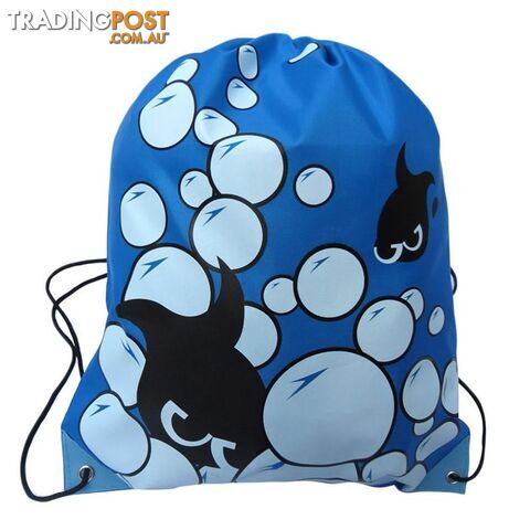 3Zippay Double Layer Drawstring Gym Waterproof Backpacks Swimming Sports Beach Bag Travel Portable Fold Mini Shoulder Bags