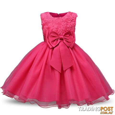 01 / 5Zippay Princess Dress Flower Girl Dress Tutu Wedding Birthday Party Kids Dresses For Girls Christmas Costume Toddler Child Prom Designs