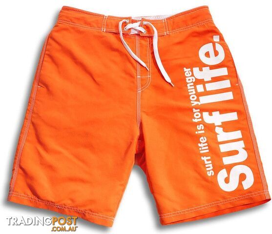 Orange / SZippay Brand Male Beach Shorts Active Bermuda Quick-drying Man Swimwear Swimsuit XXXL Size Boxer Trunks Men Bottoms Boardshorts