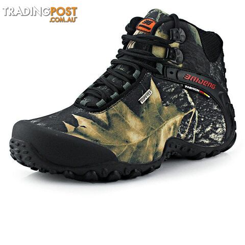 Grey / 7.5Zippay fashion outdoor climbing hiking boots waterproof men boot style outdoor fun mountain trekking shoes boots