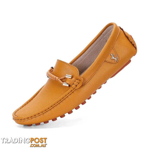 brown / 47Zippay Mens Dress Shoes Men's Formal Leather Shoes for Men Elegant Casual Business Social Male Shoe Wedding Party Shoes Driving Shoe