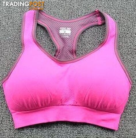 Red / LZippay HOT Professional women sports bras GYM lady running fitness exercise quick-drying underwear training dancing Shockproof vest