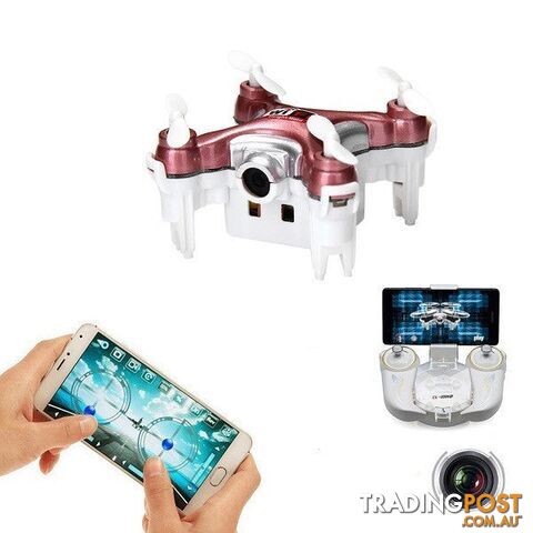 10WD PinkZippay Upslon Cheerson CX-10W CX 10W CX-10WD Drone Dron Quadrocopter RC Quadcopter Nano WIFI Drone with Camera 720P FPV Mini Drone