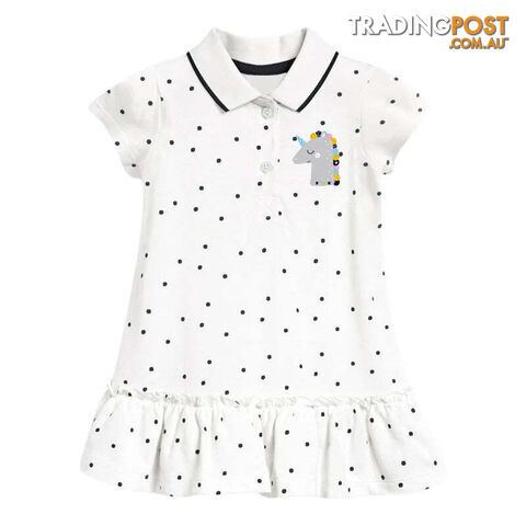 S1251 photo / 7YZippay Girls Casual Clothes Cotton Lovely Kids Summer Dress for Toddler Infant Children