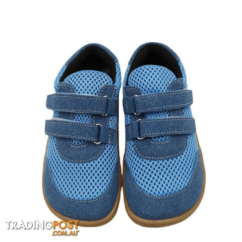 Navy / 3BZippay Minimalist Breathable Sports Running Shoes For Girls And Boys Kids Barefoot Sneakers