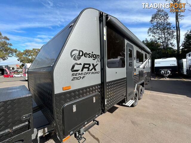 2024 Design RV CRX F2 21' Semi Off Road Bunk Caravan