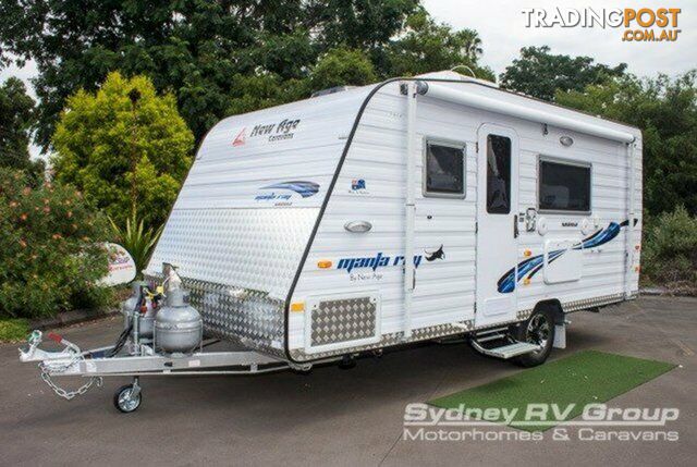 2016 NEW AGE Manta Ray 16 Series with Island Bed New Age  Caravan