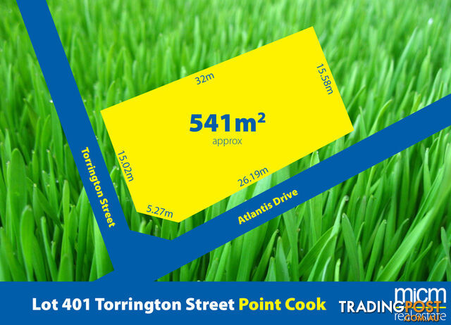 Lot 401 Torrington Street POINT COOK VIC 3030