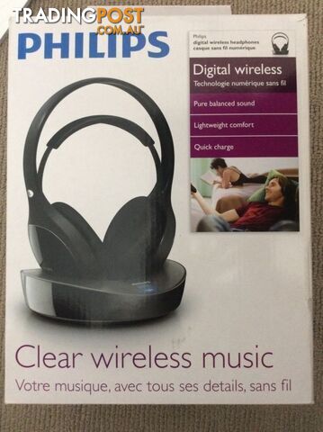 Philips digital wireless headphones