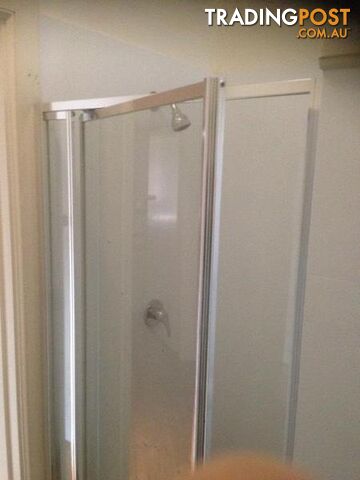 Shower screen 840x1760mm Never used