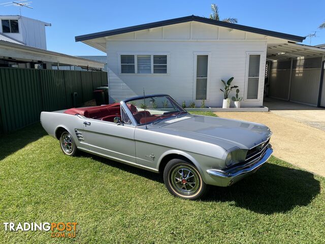 1966 Ford Mustang Convertible Manual