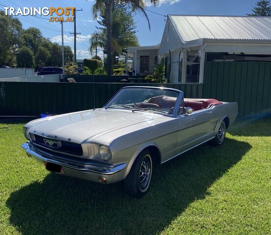 1966 Ford Mustang Convertible Manual