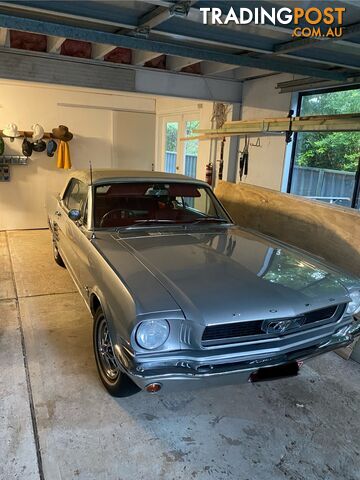 1966 Ford Mustang Convertible Manual