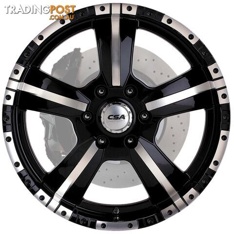CSA MONSTER SMALL CAP GLOSS BLACK MACHINE FACE - photo 2 of 2
