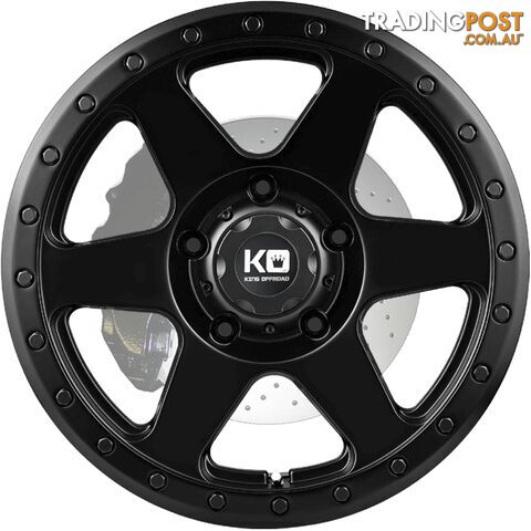 KING OFFROAD QUAKE SATIN BLACK - photo 2 of 2